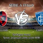 Prediksi Pertandingan Cagliari vs Empoli Tanggal 21 Januari 2019