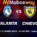 Prediksi Bola Atalanta vs Chievo 17 Maret 2019