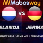Prediksi Bola Belanda vs Jerman 25 Maret 2019