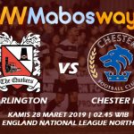 Prediksi Bola Darlington vs Chester FC 28 Maret 2019