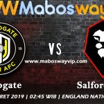 Prediksi Bola Harrogate vs Salford City 28 Maret 2019