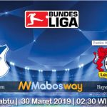 Prediksi Bola Hoffenheim vs Bayer Leverkusen 30 Maret 2019