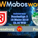 Prediksi Bola Regensburg vs Furth 19 maret 2019