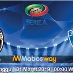 Prediksi Juventus vs Empoli 31 Maret 2019