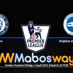 Prediksi Bola Chelsea Vs Brighton & Hove Albion 4 April 2019