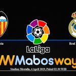 Prediksi Bola Valencia Vs Real Madrid 4 April 2019