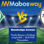 Prediksi Bola Werder Bremen vs Freiburg 13 April 2019