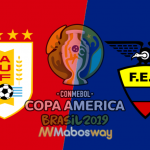 Prediksi Bola Uruguay VS Ekuador 17 Juni 2019